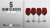Best Wine Glasses In Red 2018 Mikasa Cheers Ruby Wine Glass 16 Ounce Set Of 4