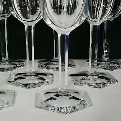 Buy 1-7 BACCARAT Malmaison WATER GOBLETS XL 8 Crystal Stemware VTG WINE GLASSES
