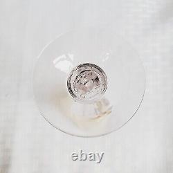 CAMBRIDGE Glass Statuesque Brandy Wine Mocha 1 oz Nude Stems 6 1/8