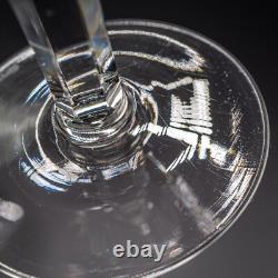 CHIPS Waterford Crystal Colleen Oversize Wine Goblet Glasses 7 5/8 Set of 4