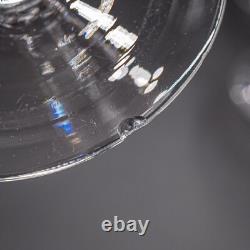 CHIPS Waterford Crystal Colleen Oversize Wine Goblet Glasses 7 5/8 Set of 4