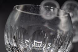 CHIPS Waterford Crystal Colleen Oversize Wine Goblet Glasses 7 5/8 Set of 4
