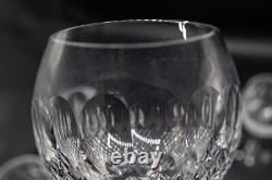 CHIPS Waterford Crystal Colleen Oversize Wine Goblet Glasses 7 5/8 Set of 4