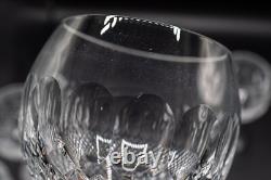 CHIPS Waterford Crystal Colleen Oversize Wine Goblet Glasses 7 5/8 Set of 4