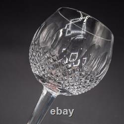 CHIPS Waterford Crystal Colleen Oversize Wine Goblet Glasses 7 5/8 Set of 4