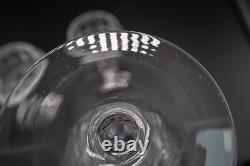 CHIPS Waterford Crystal Colleen Oversize Wine Goblet Glasses 7 5/8 Set of 4