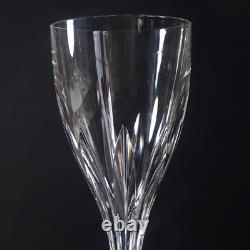 CRISTAL D'ARQUES-DURAND FEUILLE WINE GLASSES, Crystal, 8 7/8, 8 Oz, FRANCE, 4PC