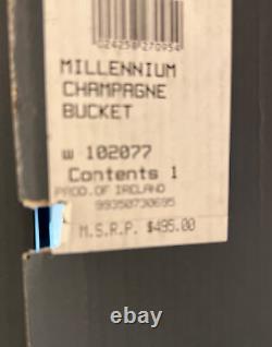 CRYSTAL. Waterford Millennium Series Large Champagne/Wine Bucket MINT