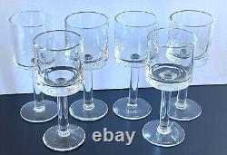 Calvin Klein BERGEN 7 3/8 Wine Glasses Set of 6