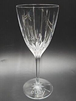 Cartier Crystal LA MAISON DU SHOGUN Set/3 Water/Wine Glasses EXCELLENT+ Gray Cut