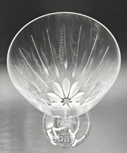 Cartier Crystal LA MAISON DU SHOGUN Set/3 Water/Wine Glasses EXCELLENT+ Gray Cut