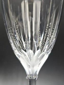 Cartier Crystal LA MAISON DU SHOGUN Set/3 Water/Wine Glasses EXCELLENT+ Gray Cut