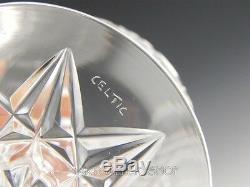 Celtic Crystal Ltd Ireland Cut Crystal LARGE BRANDY SNIFTERS Set of 8 Mint