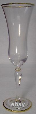 Christian Dior Triomphe Pattern 28 Crystal Vintage Rare Wine Glasses