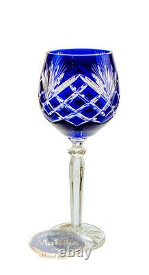 Cobalt crystal wine glasses 280 ml Pineapple