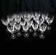 Collection of Gorham Crown Point Lead Crystal Wine Glasses Beautiful Goblets