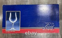 Cristal d'Arques Grand Vignoble Bordeaux Crystal Wine Glasses 28 Oz NIB RARE