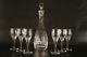 Crystal Atlantis Sonnet CollectionWine Decanter and Glasses Made in Portugal
