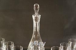 Crystal Atlantis Sonnet CollectionWine Decanter and Glasses Made in Portugal