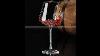 Crystal Silver Diamond Wine Glass Bordeaux Burgundy Goblet