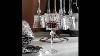 Crystal Wine Glass Champagne Glass European Style High End Luxury Diamond 6 Pcs