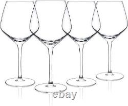 - Crystal Wine Glasses 21-Ounce, Set of 4 Large Handcrafted Red White Wine