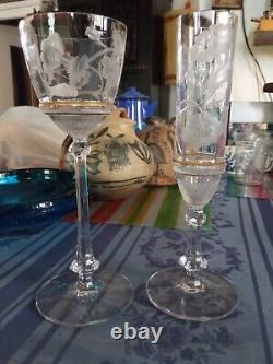 Crystal glass old