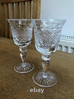 Cumbria Crystal Grasmere Wine Glasses Pair 15.5cm