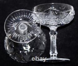 Cut Crystal Liquor Cordial Glasses SET 7 3.5 inch tall Vintage