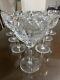 Cut Crystal Wine Glasses 24% Lead crystal 6 3/4x 3 3/4-Set of 10