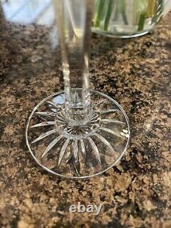 Cut crystal wine glasses set of 4