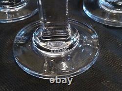 DANSK Carla Crystal Wine Glasses JHQ Pair Rare Vintage 1970's