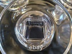 DANSK Carla Crystal Wine Glasses JHQ Pair Rare Vintage 1970's