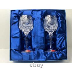 DRESDEN KRISTALL Pair of Wine Glasses