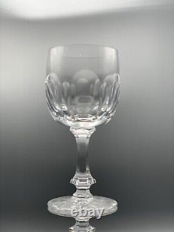 Daum France Chinon Crystal Wine Glasses Set of 5