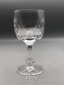 Daum France Chinon Crystal Wine Glasses Set of 5