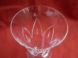 Daum Nancy, French Cut Crystal Wine Glasses, Set Of 6, Signed