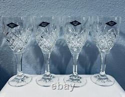 Dublin Shannon Crystal by Godinger Wine Water Glasses 12 Piece Set 9oz With Box