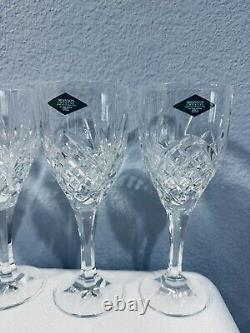 Dublin Shannon Crystal by Godinger Wine Water Glasses 12 Piece Set 9oz With Box