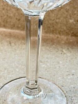 E1715 Waterford Oversized Balloon Crystal Wine Glasses Set of 2