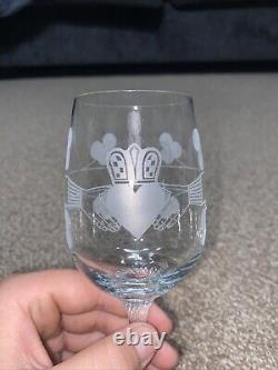 Eamon Wine Glass Claddagh Irish Wine Glasses