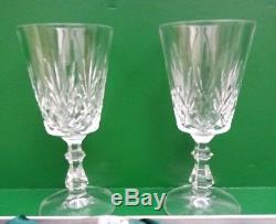Edinburgh Crystal The Continental Collection 6 Lead Crystal Wine Glasses