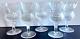 Edinburgh Crystal Thistle 5 White Wine Glass Set of 5 Rare