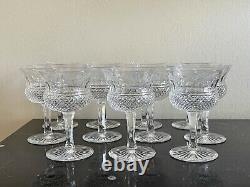 Edinburgh Crystal Thistle Pattern Port Wine or Cordial Glasses Set of 11