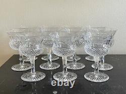 Edinburgh Crystal Thistle Pattern Port Wine or Cordial Glasses Set of 11