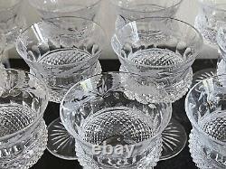 Edinburgh Crystal Thistle Pattern Port Wine or Cordial Glasses Set of 11