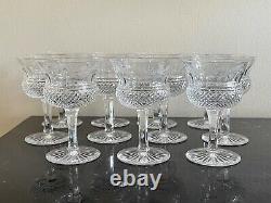 Edinburgh Crystal Thistle Pattern Port Wine or Cordial Glasses Set of 11