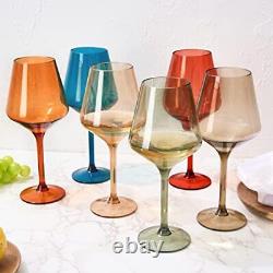 European Style Crystal Stemmed Wine Glasses Acrylic Glasses Tritan Drinkware