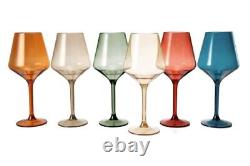 European Style Crystal Stemmed Wine Glasses Acrylic Glasses Tritan Drinkware