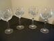 Exc 4 Ralph Lauren Crystal Herringbone Classic Birdbath Red Wine 8 3/4 Goblets